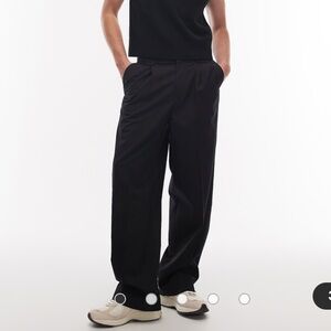 Weekday NEW Men’s Uno Oversized Baggy Pleated Suit Trouser Pants Size 32